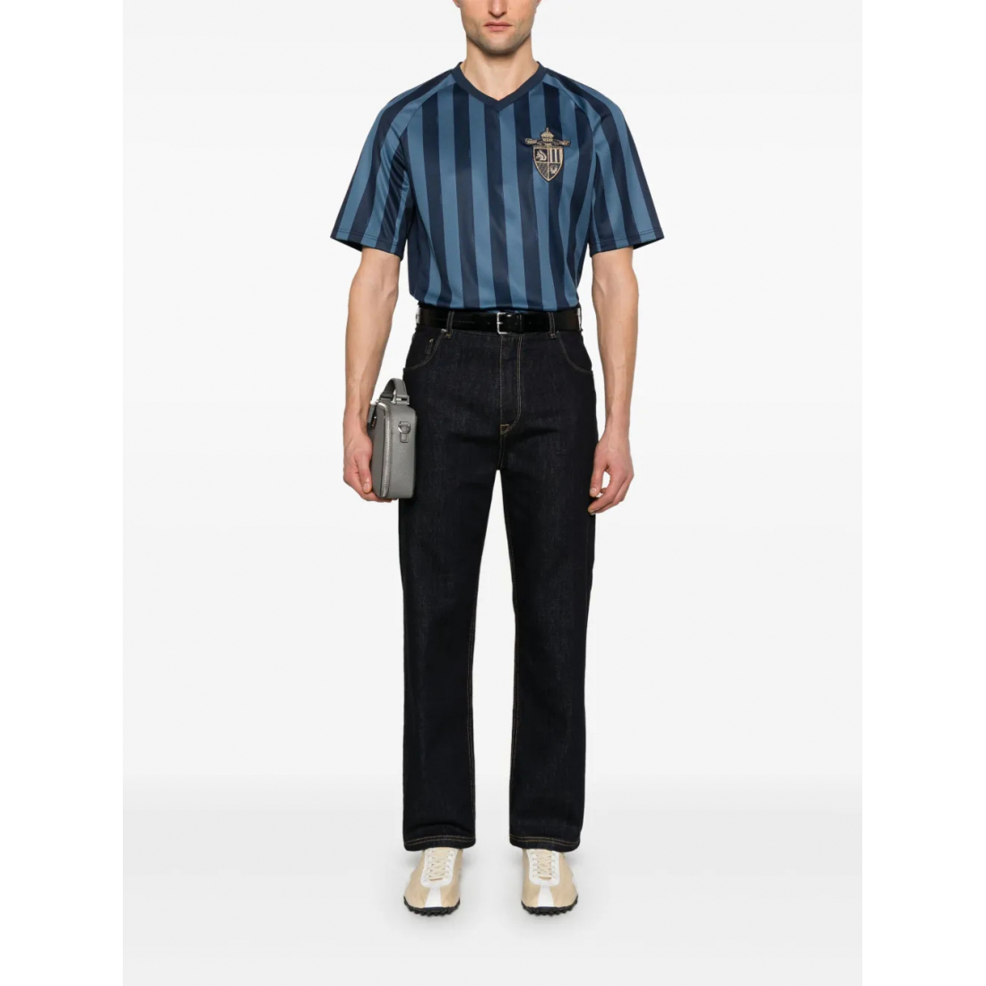 T-shirt 'Striped' pour Hommes