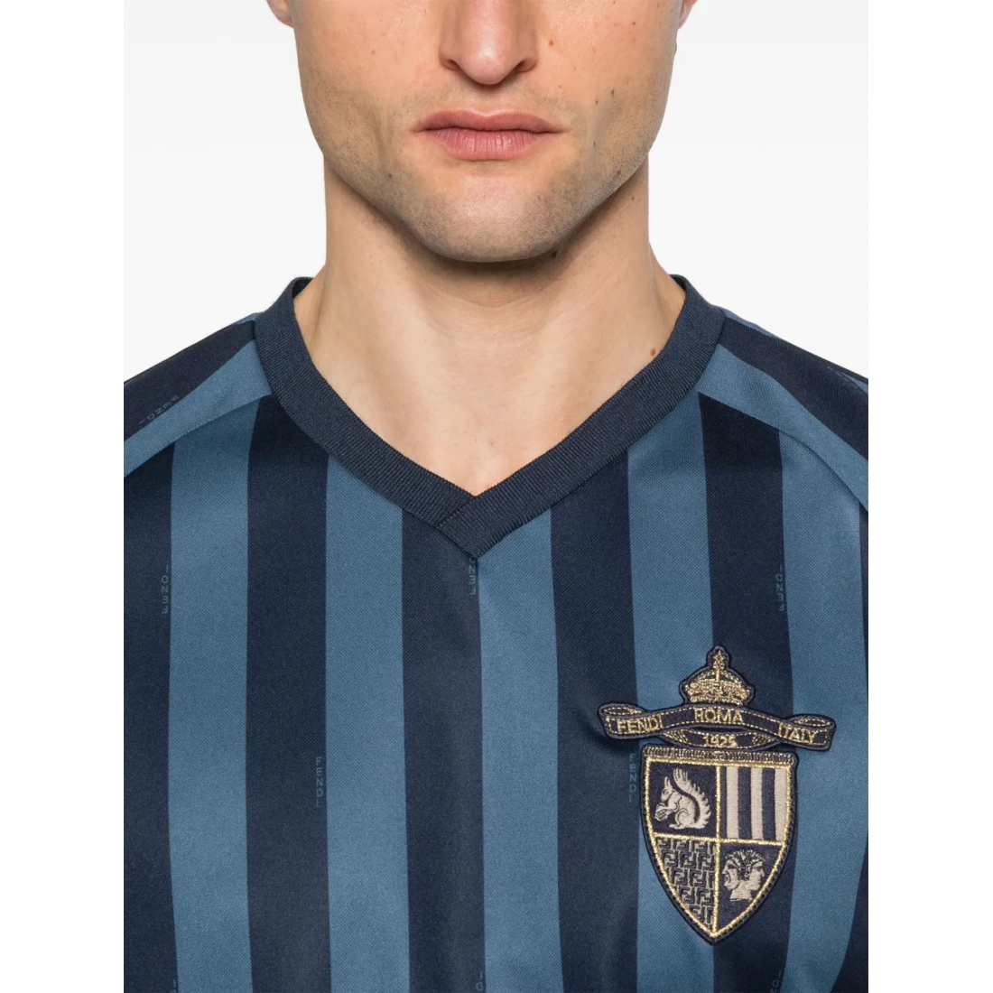 T-shirt 'Striped' pour Hommes