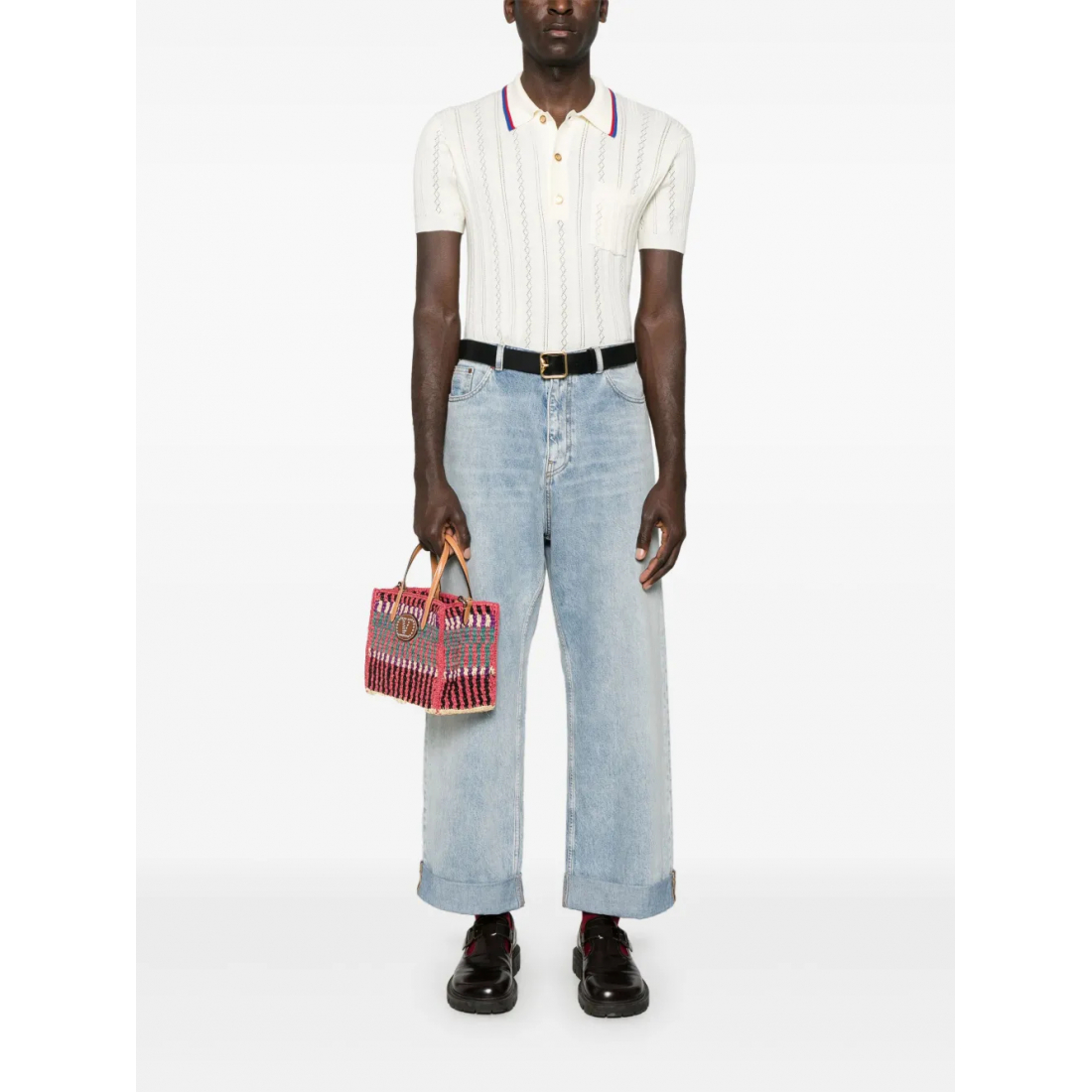 Jeans 'Wide-Leg' pour Hommes