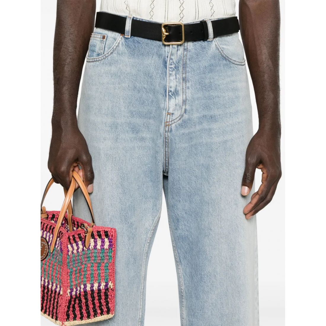 Jeans 'Wide-Leg' pour Hommes