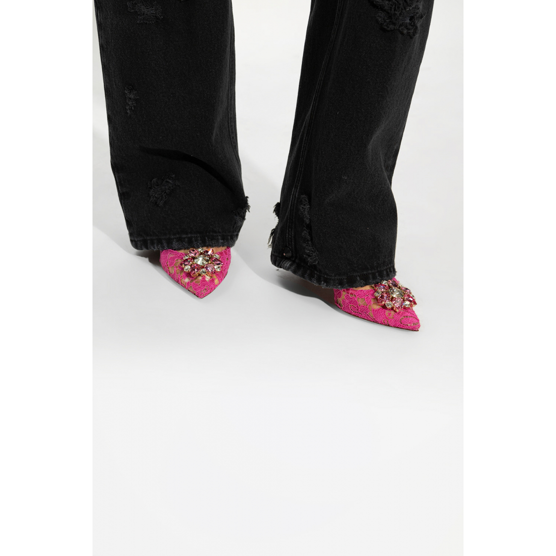 Escarpins 'Lace Stiletto' pour Femmes