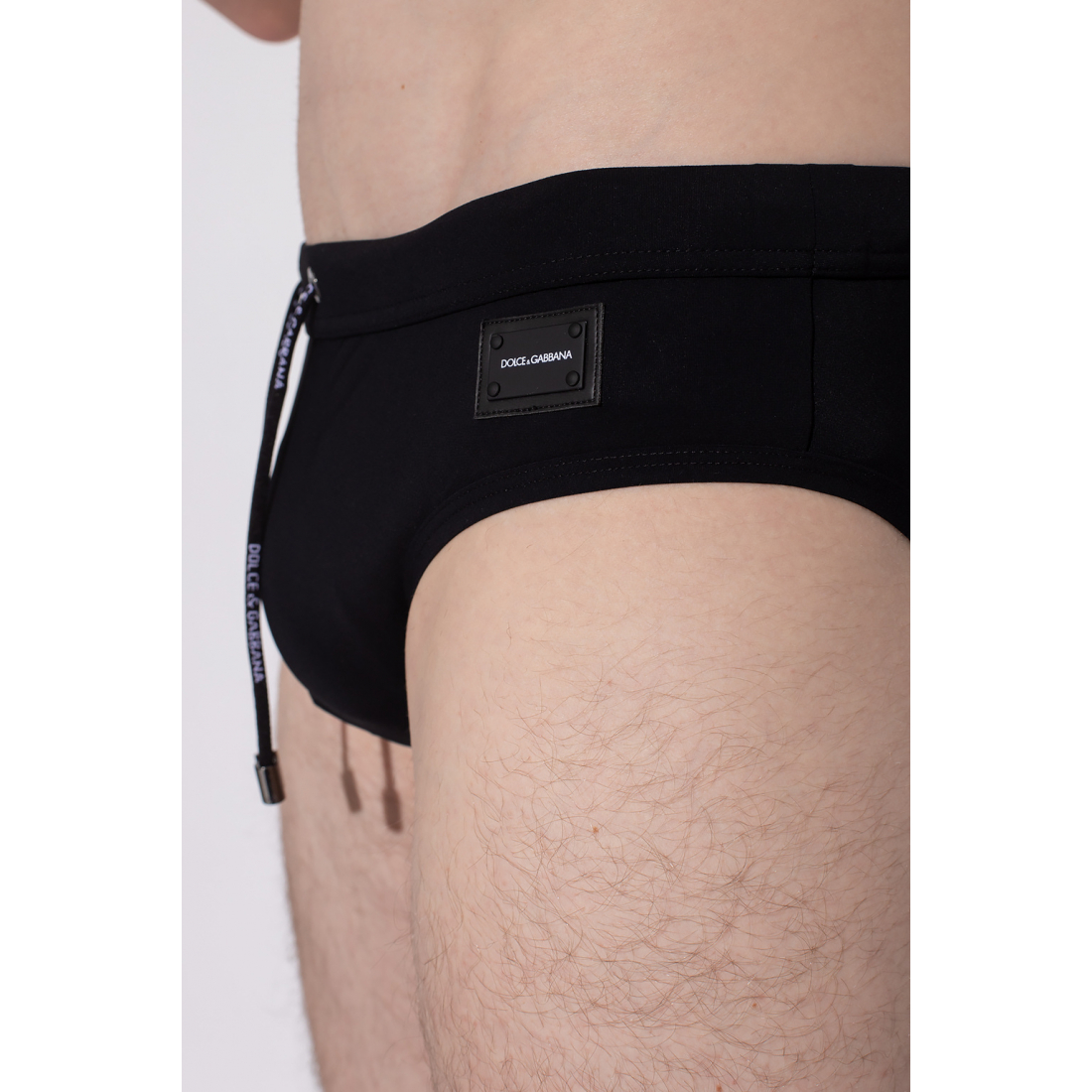 Short de bain 'Logo-Print Drawstring' pour Hommes