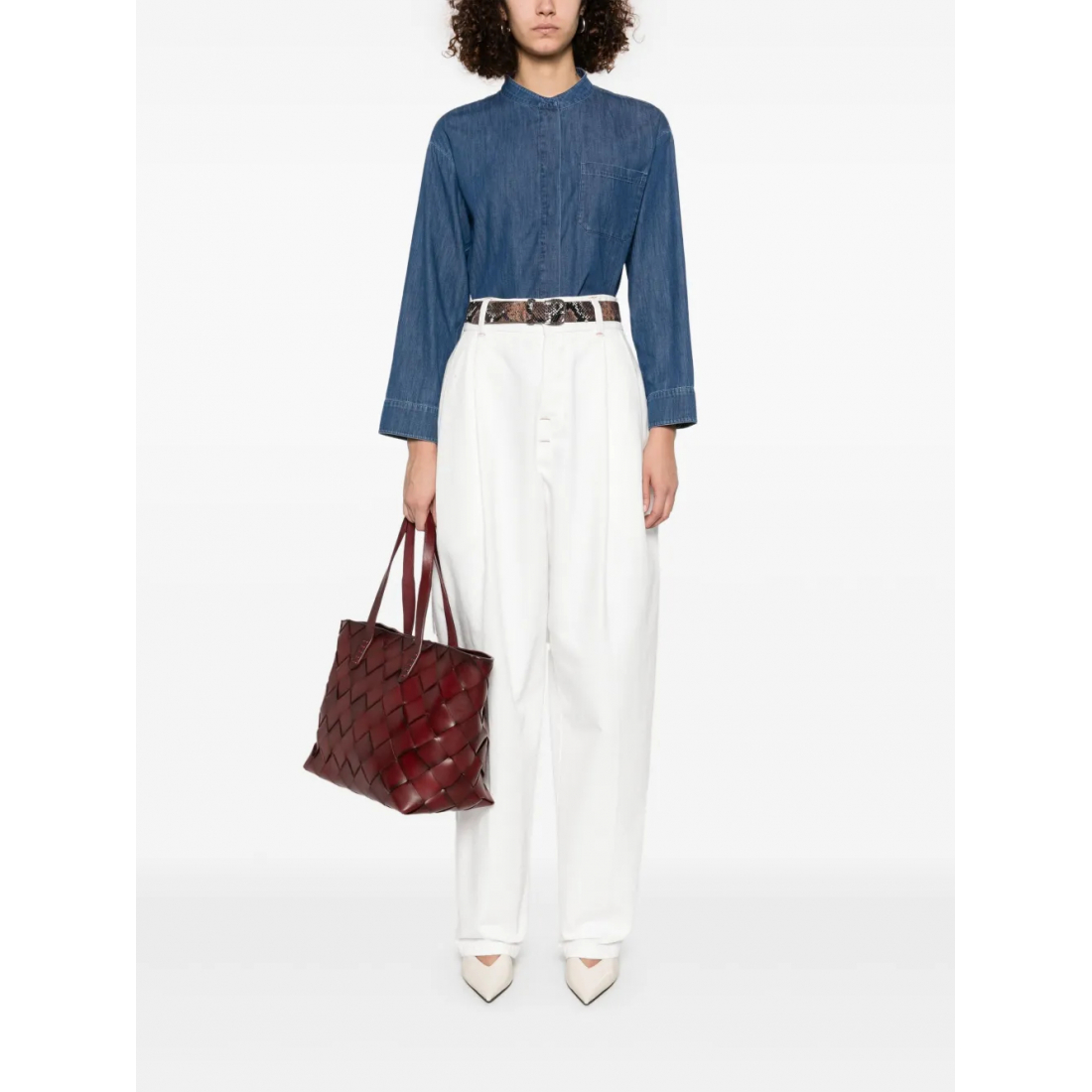 Chemise en Jean 'Unito' pour Femmes