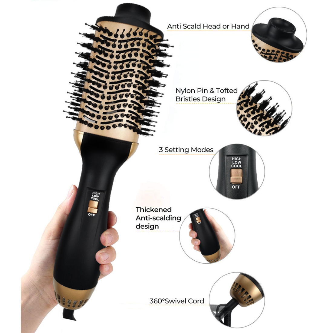 'All In One Professional' Hair Brush