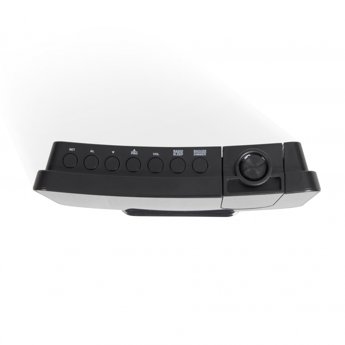 Radio-réveil avec projection de l’heure