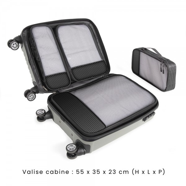 Set Of 4 Travel Organizer Cubes