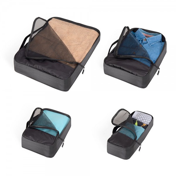 Set Of 4 Travel Organizer Cubes