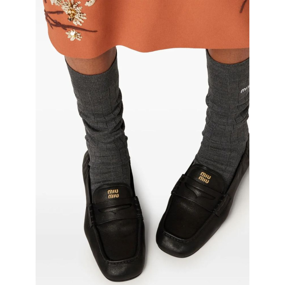 Mocassins 'Embossed-Logo' pour Femmes