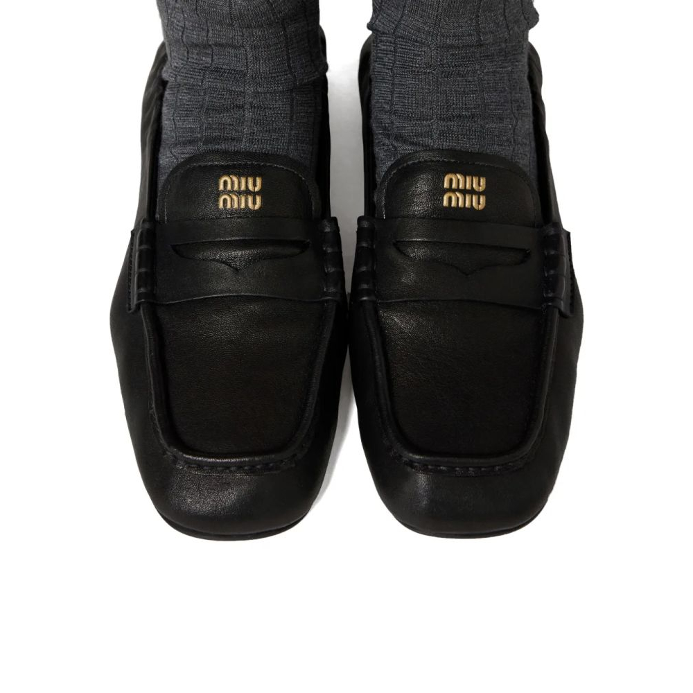 Mocassins 'Embossed-Logo' pour Femmes