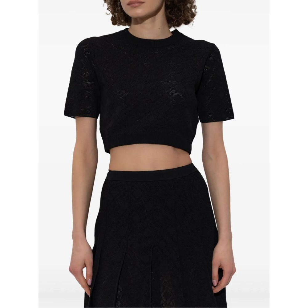 T-Shirt court 'Monogram' pour Femmes