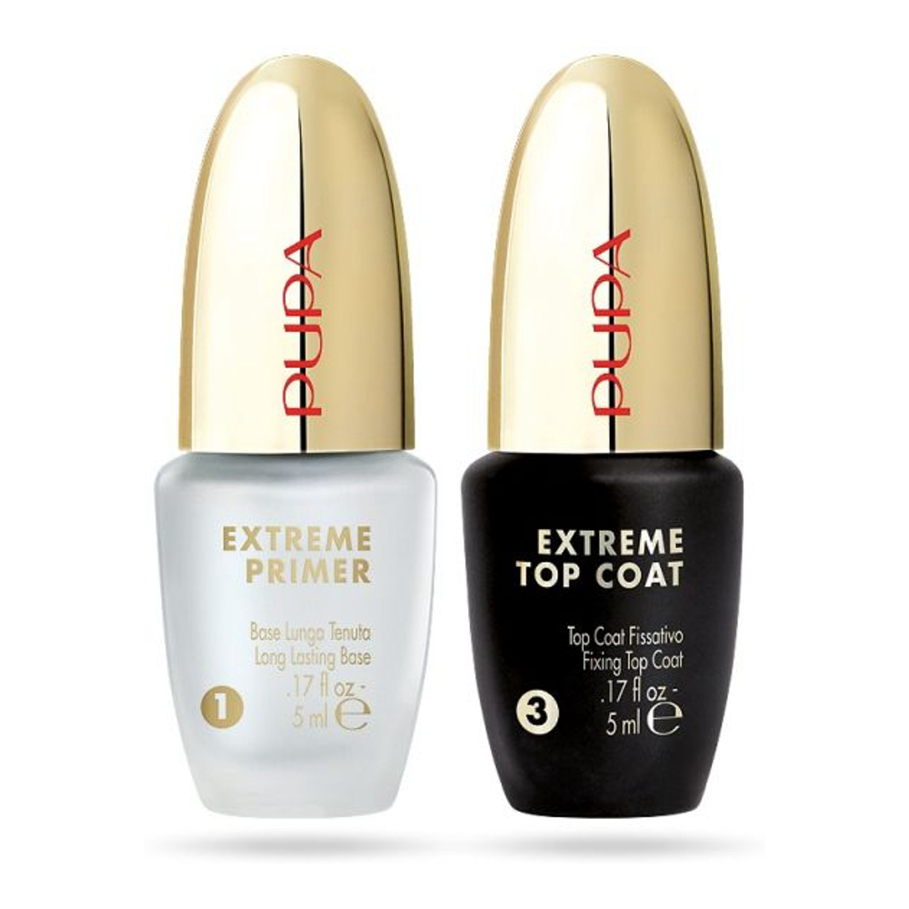 Top Coat 'Lasting Color Extreme' - 5 ml, 2 Pièces