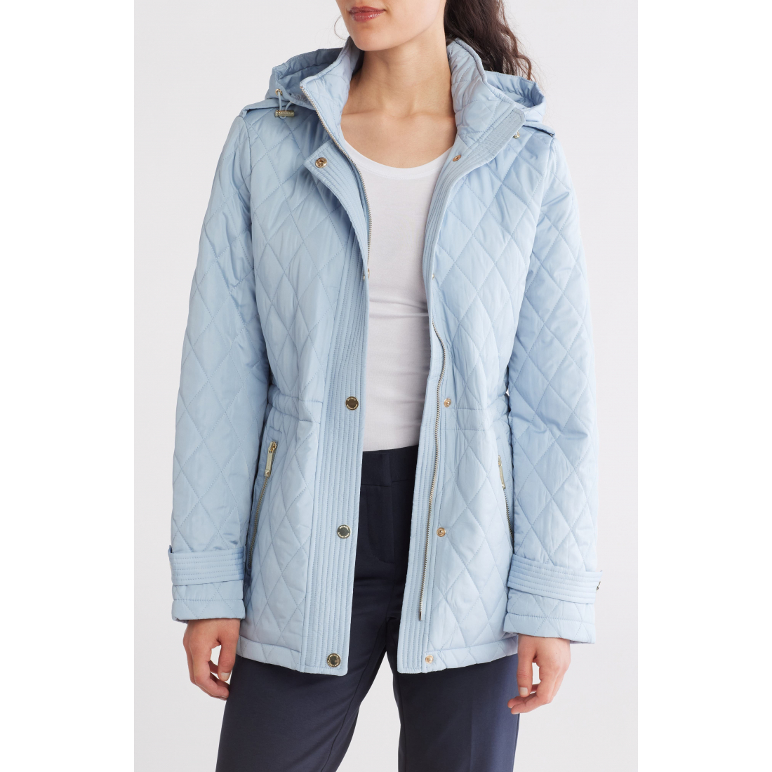Women's 'Diamond Quilt Anorak'