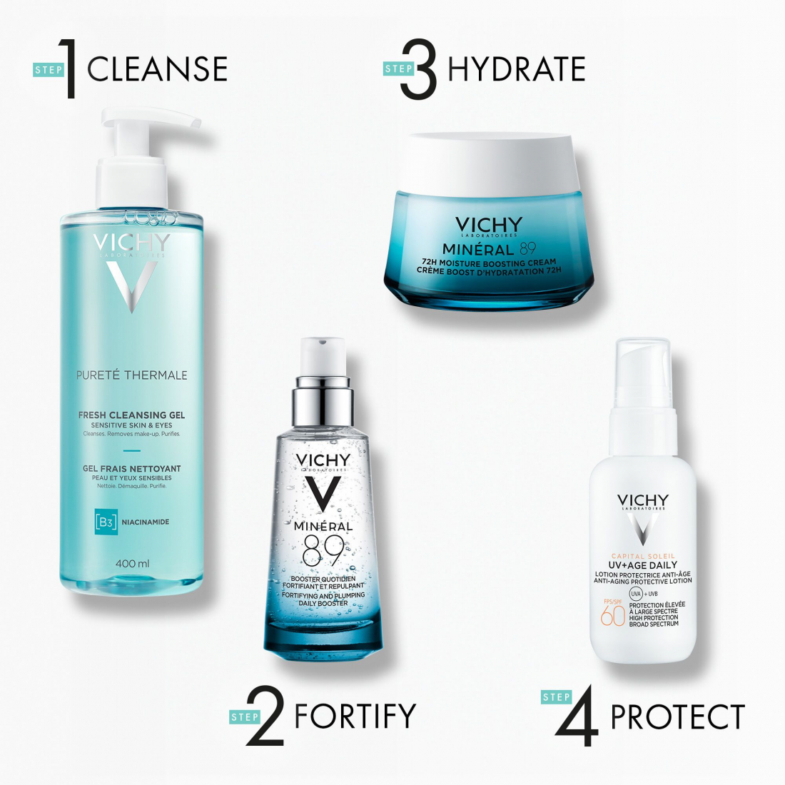 'Pureté Thermale Fresh' Cleansing Gel - 400 ml