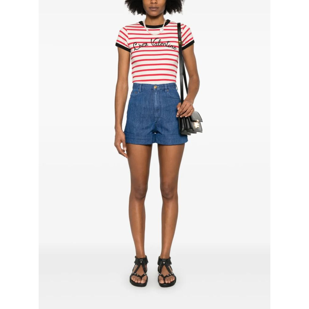 T-shirt 'Striped' pour Femmes