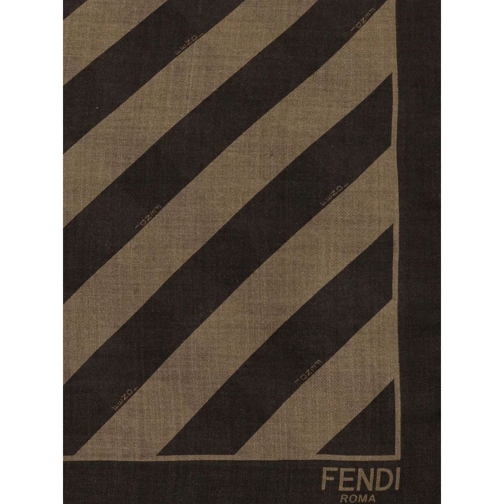 Châle 'Diagonal Striped Maxi' pour Femmes