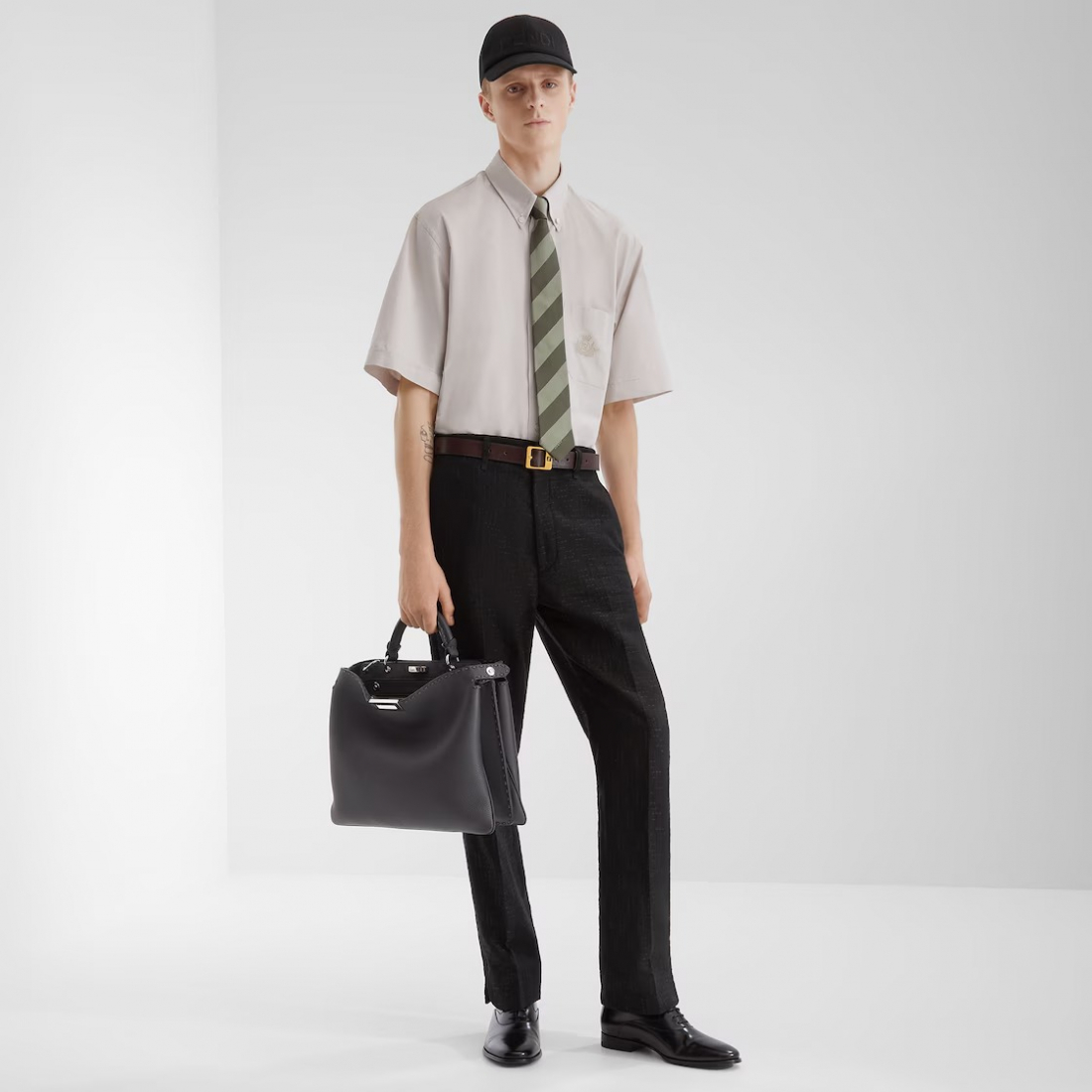 'Oxford' Kurzärmeliges Hemd für Herren