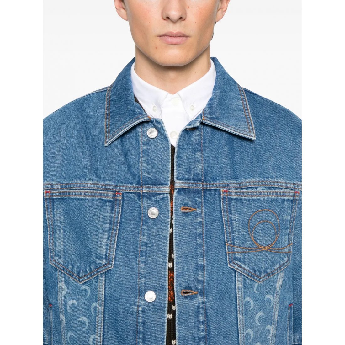 Veste en jeans 'Moon-Laser' pour Hommes