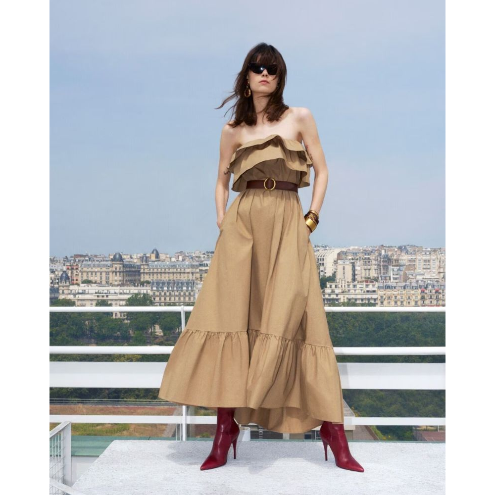 Robe sans manches 'Ruffle' pour Femmes