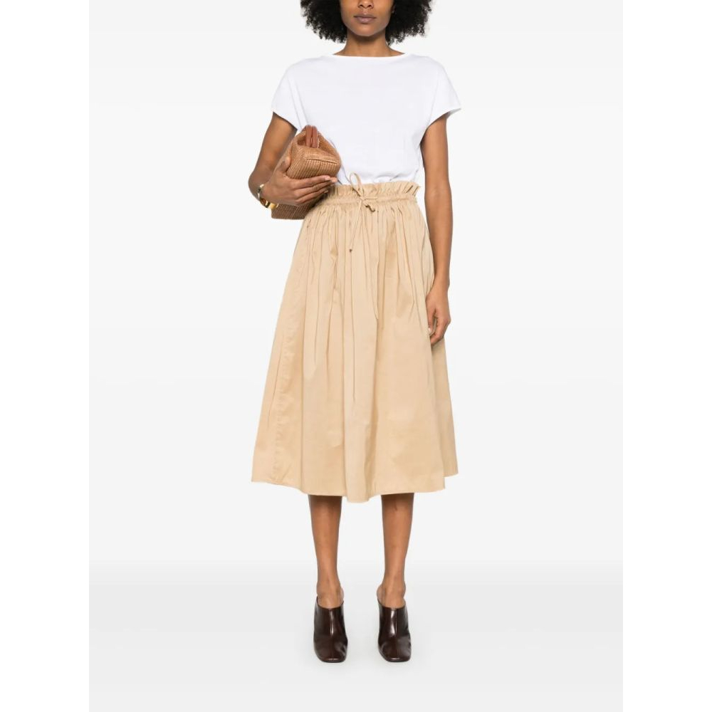 Robe Midi 'Gathered-Detail' pour Femmes