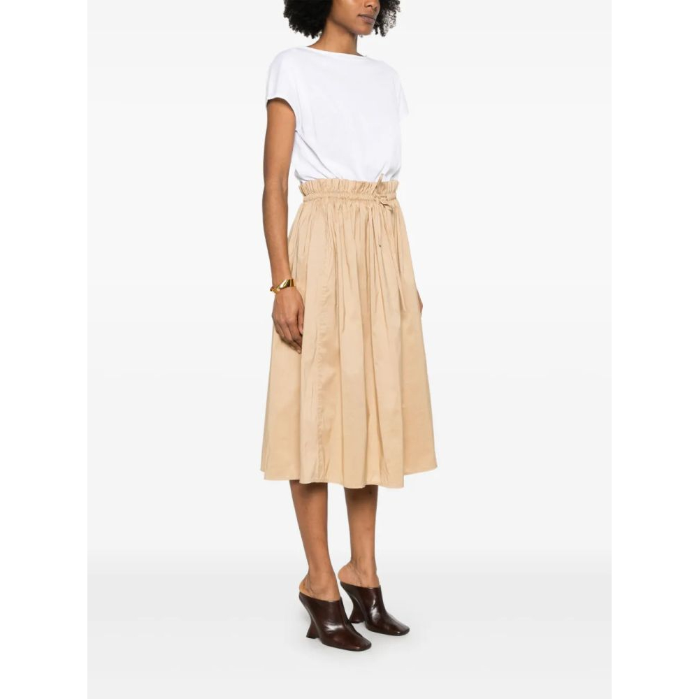 Robe Midi 'Gathered-Detail' pour Femmes