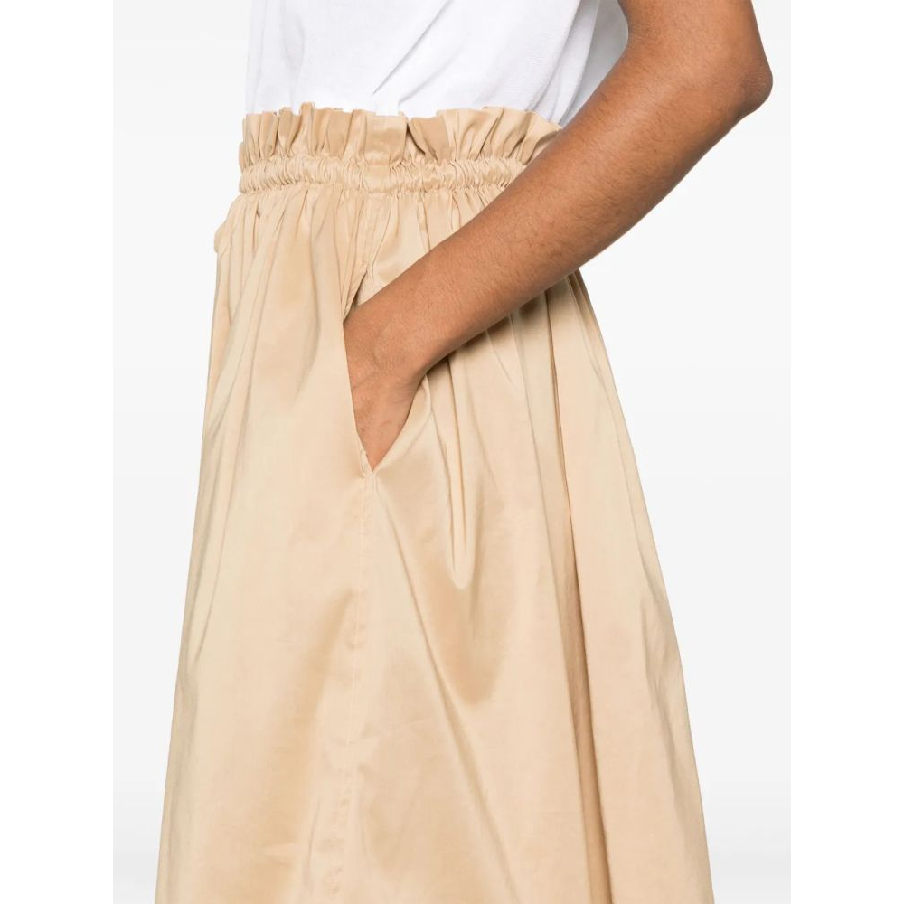 Robe Midi 'Gathered-Detail' pour Femmes