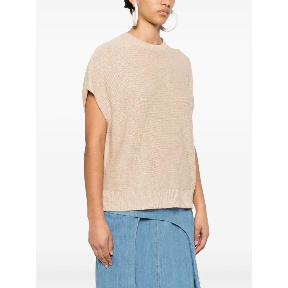 Haut sans manches 'Fine-Knit' pour Femmes