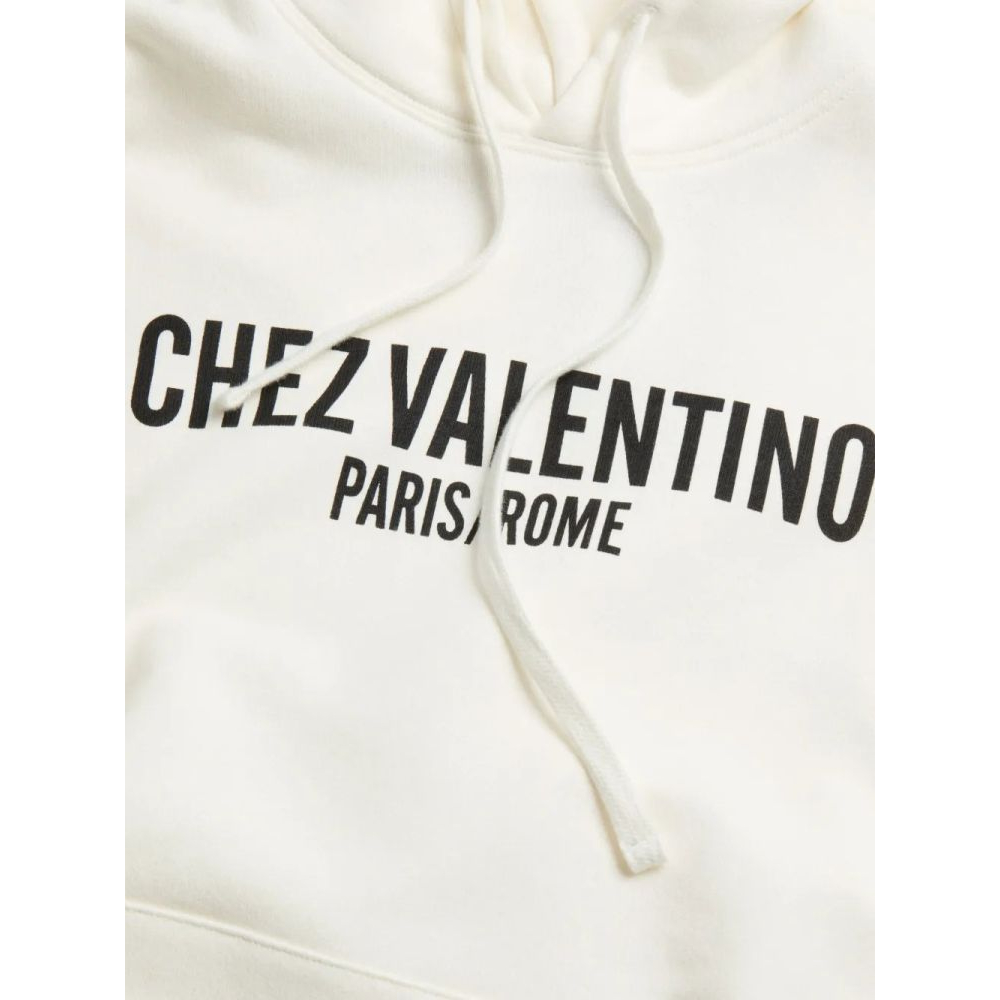 Women's 'Chez Valentino-Print' Hoodie
