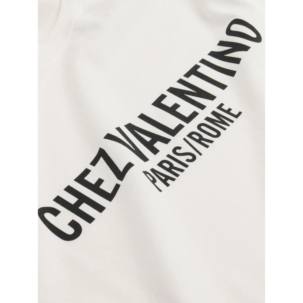 T-shirt 'Chez Valentino-Print' pour Hommes
