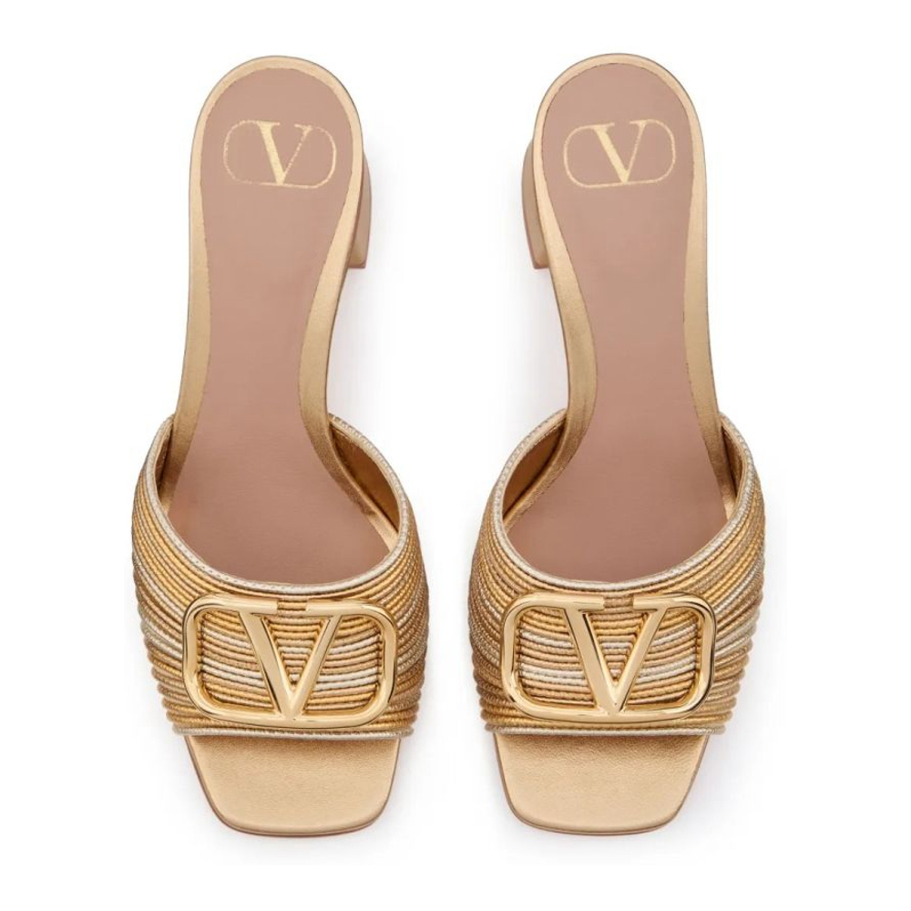 Sandales à talon 'VLogo Signature' pour Femmes