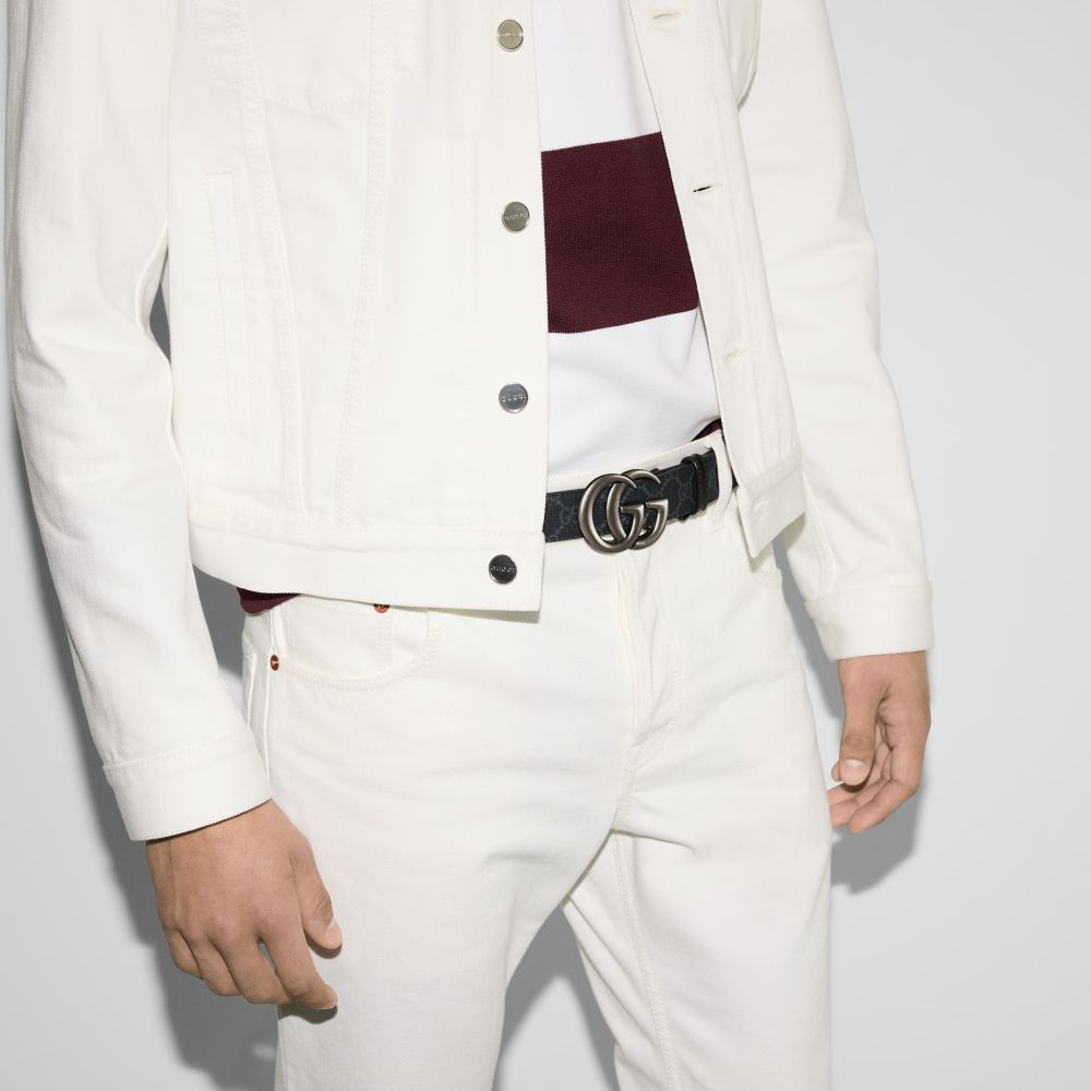 Ceinture 'GG Marmont Thin' pour Hommes