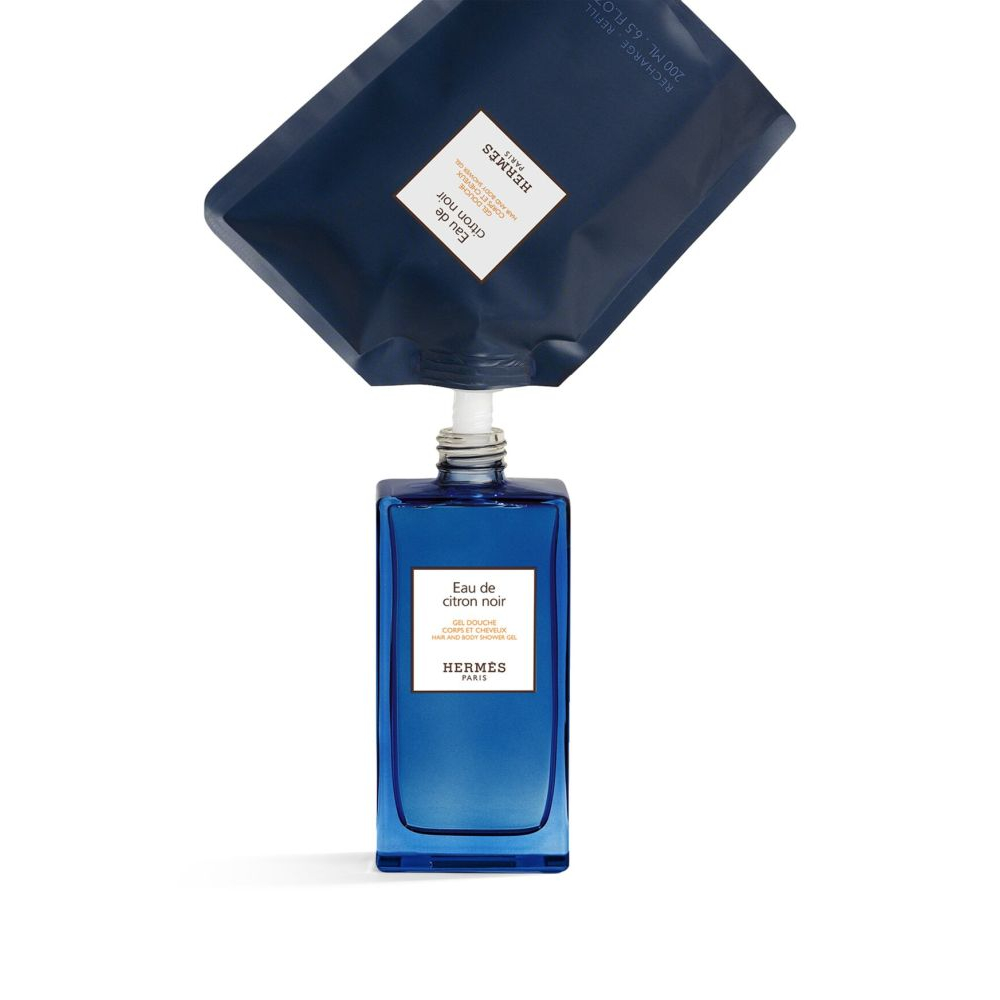 Nettoyant pour cheveux et corps - Recharge 'Eau De Citron Noir' - 200 ml