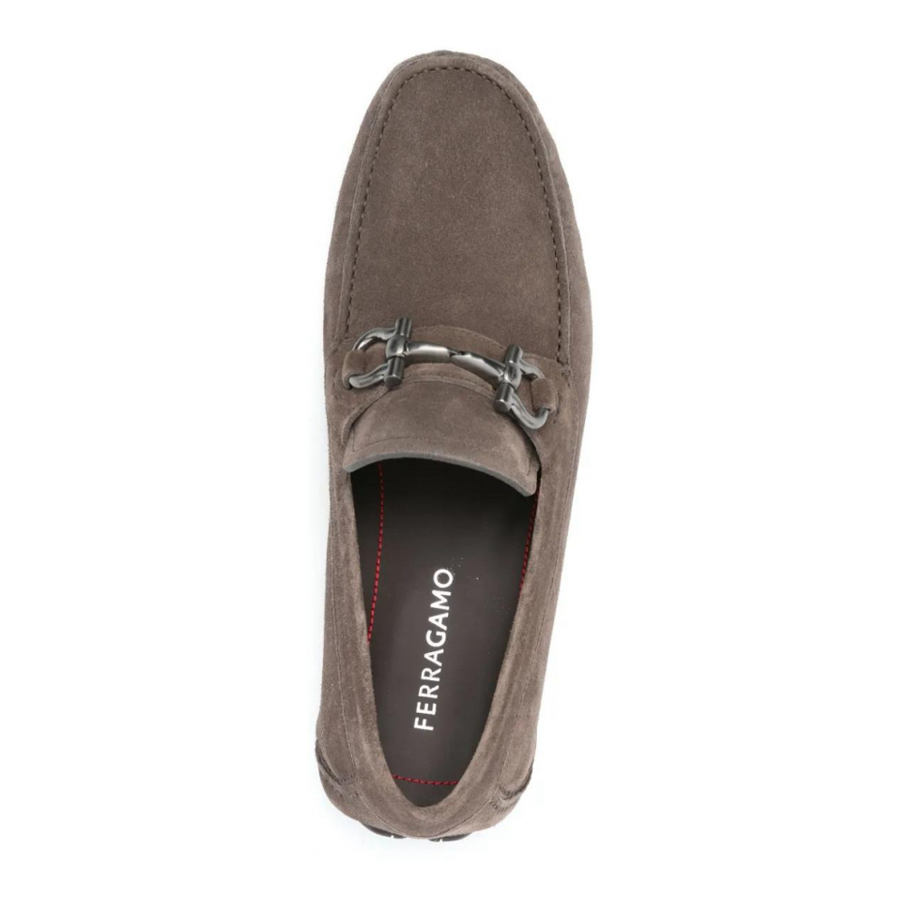 Men's 'Gancini-Plaque' Loafers