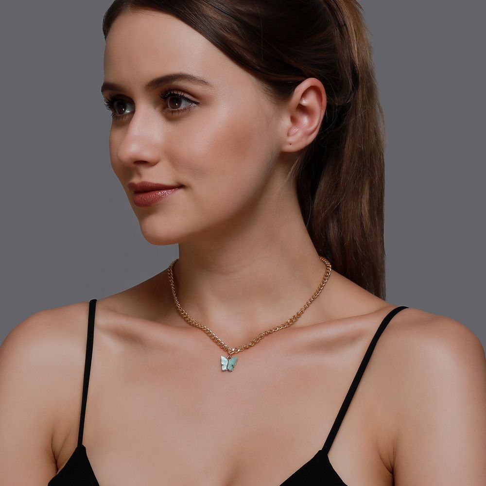 'Butterfly' Halskette für Damen