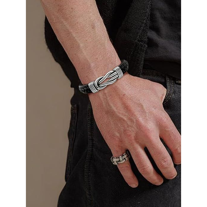 'Knot' Armband für Herren