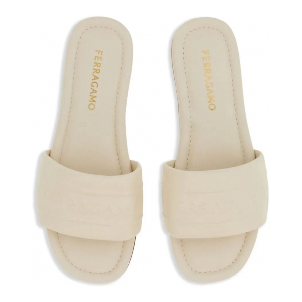 Claquettes 'Logo' pour Femmes