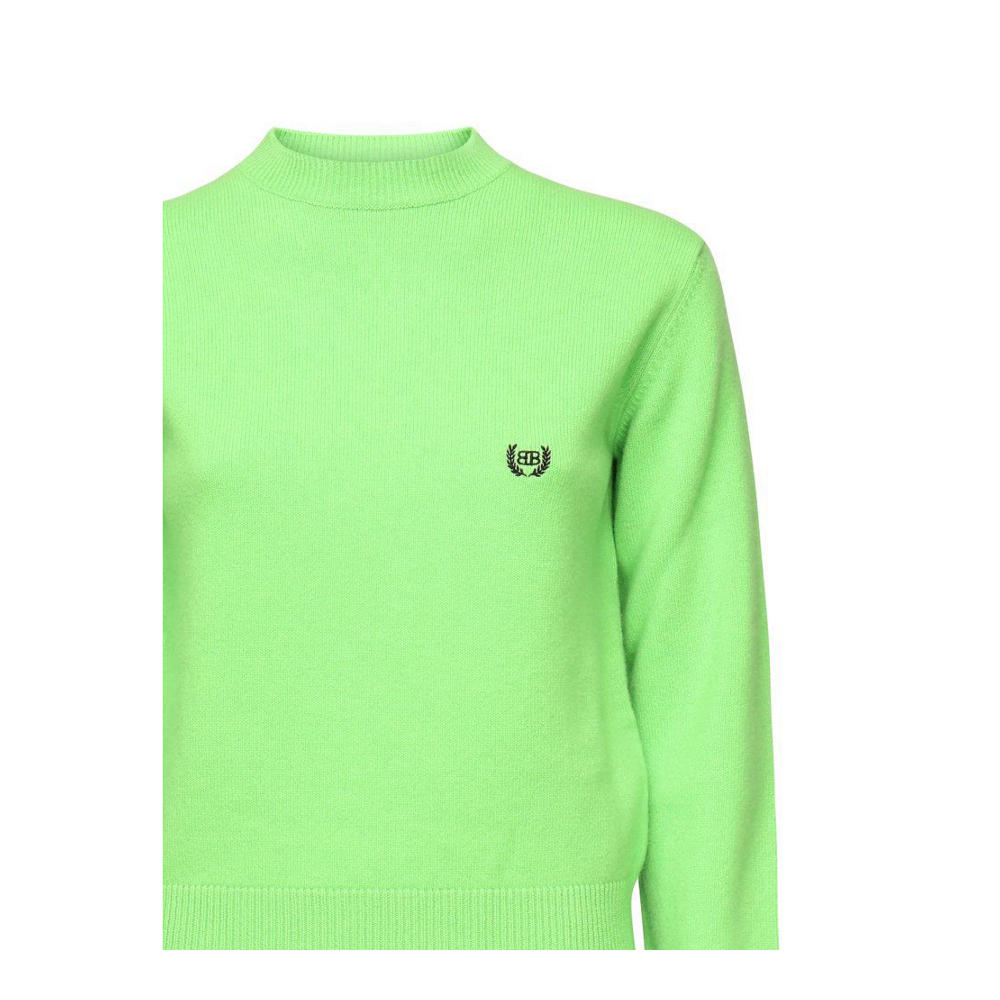 Women's 'BB Logo Embroidered Knitted' Sweater