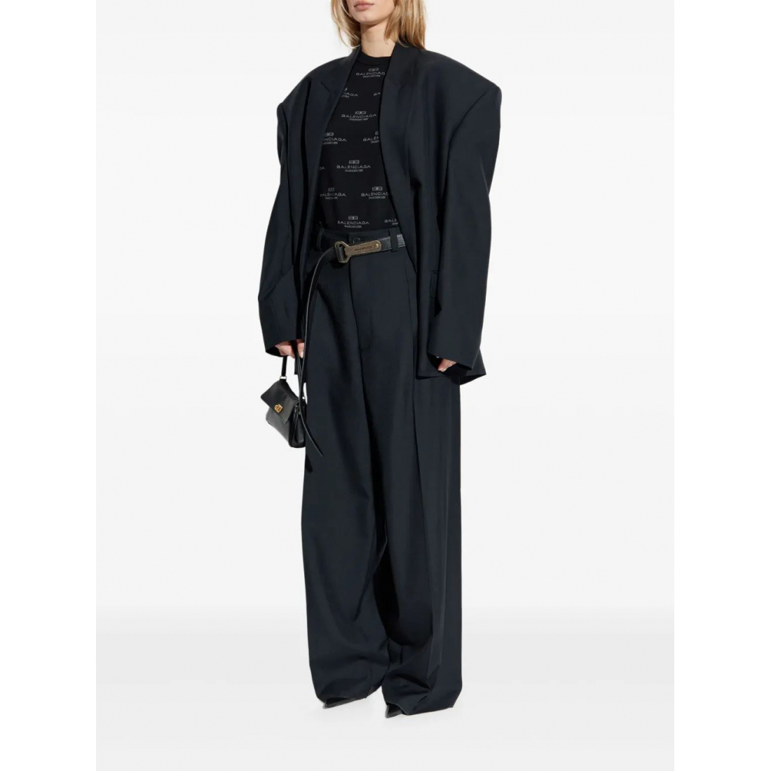 Women's 'All-Over Logo-Print' Sweater