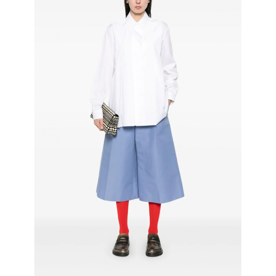 Chemise 'Logo-Embroidered' pour Femmes