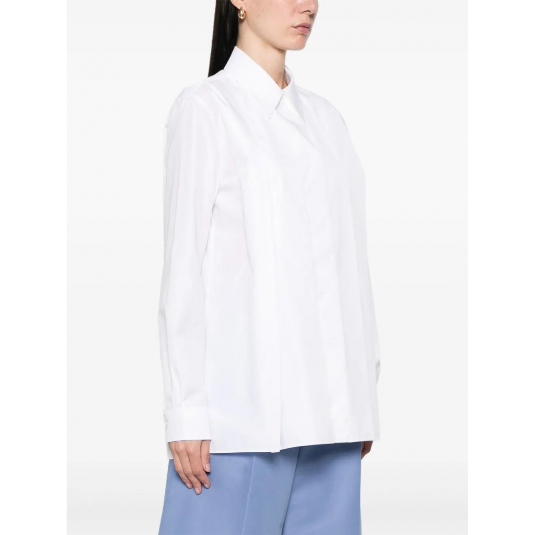 Chemise 'Logo-Embroidered' pour Femmes