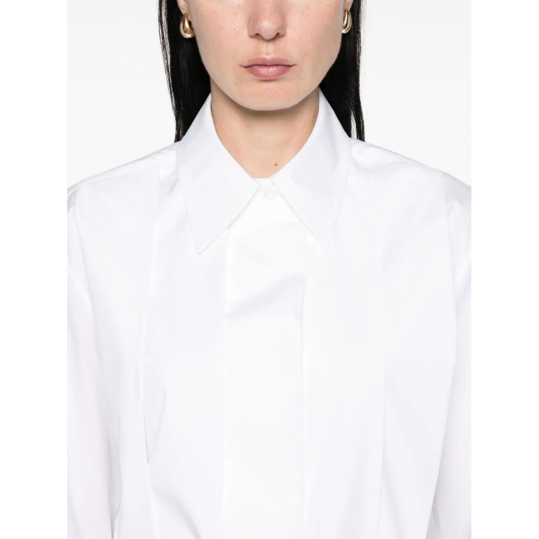 Chemise 'Logo-Embroidered' pour Femmes