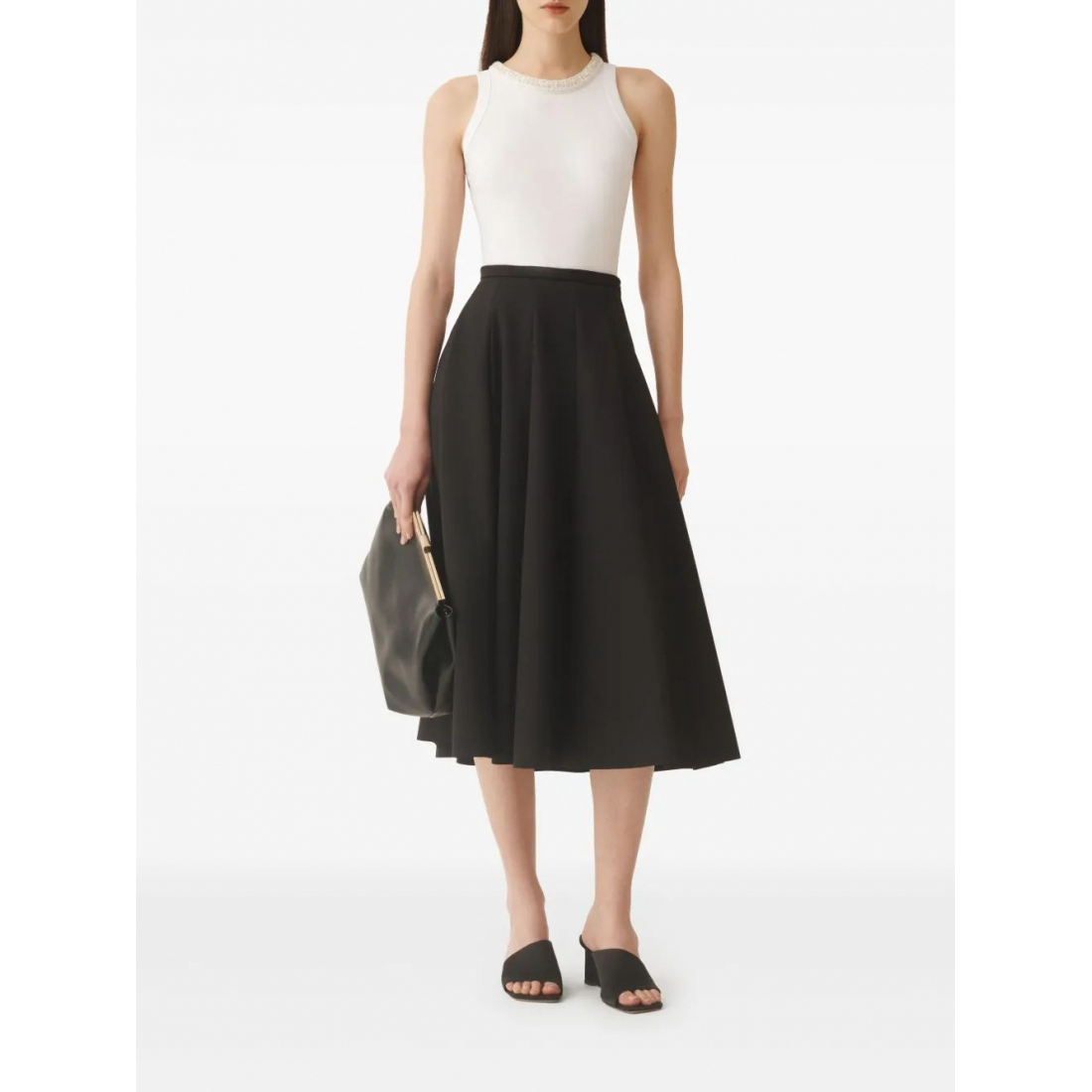 Débardeur 'Embroidered-Neck' pour Femmes