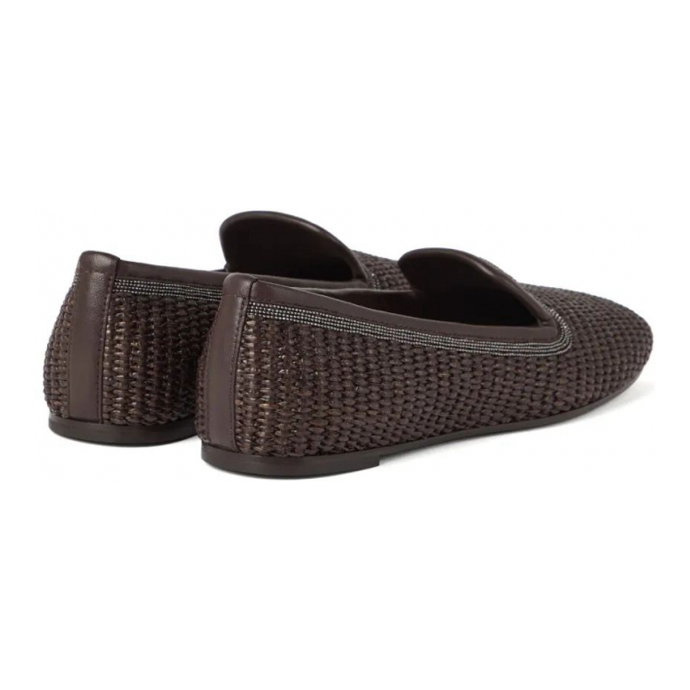 Women's 'Interwoven-Design' Loafers