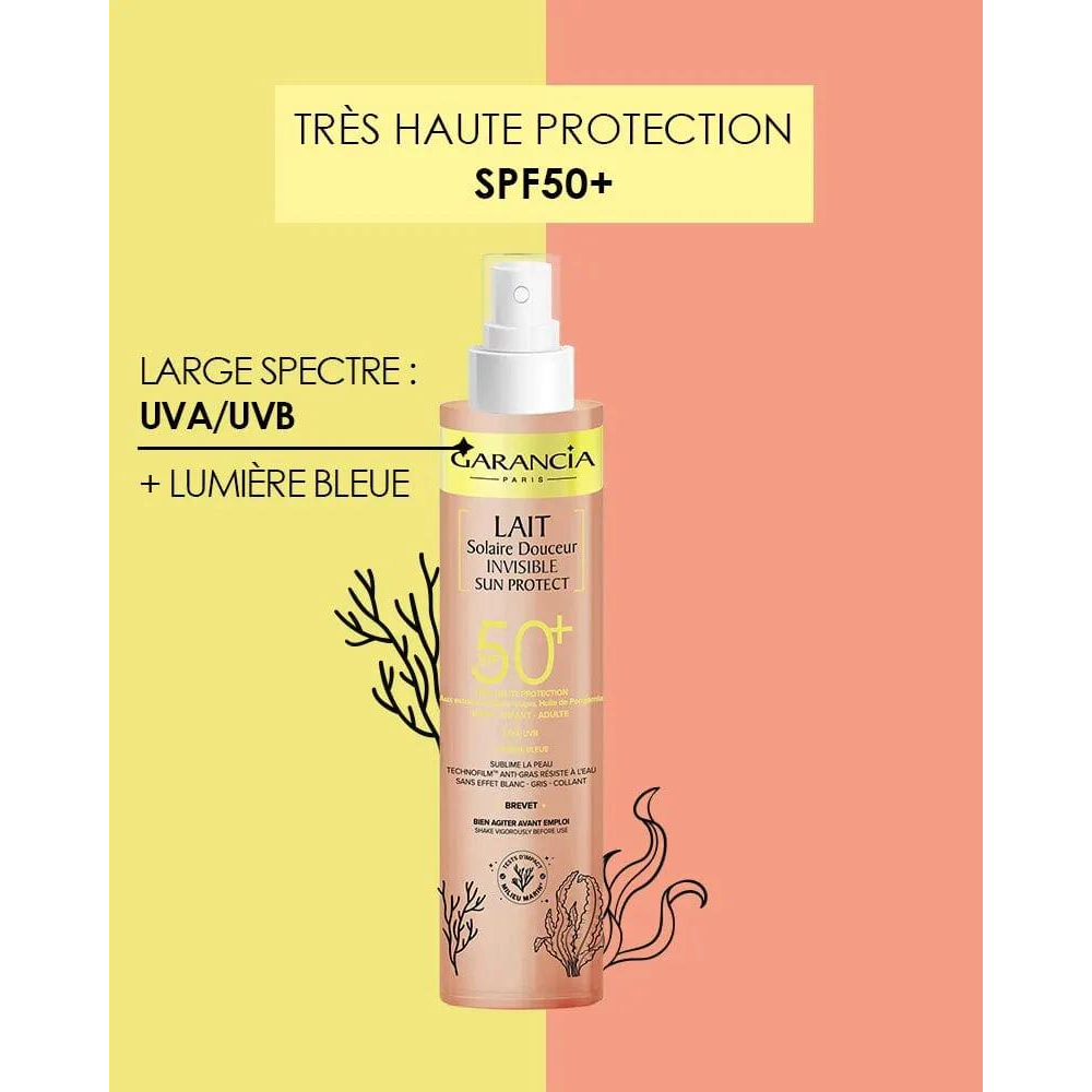 Lait solaire en spray 'Invisible SPF50+' - 150 ml