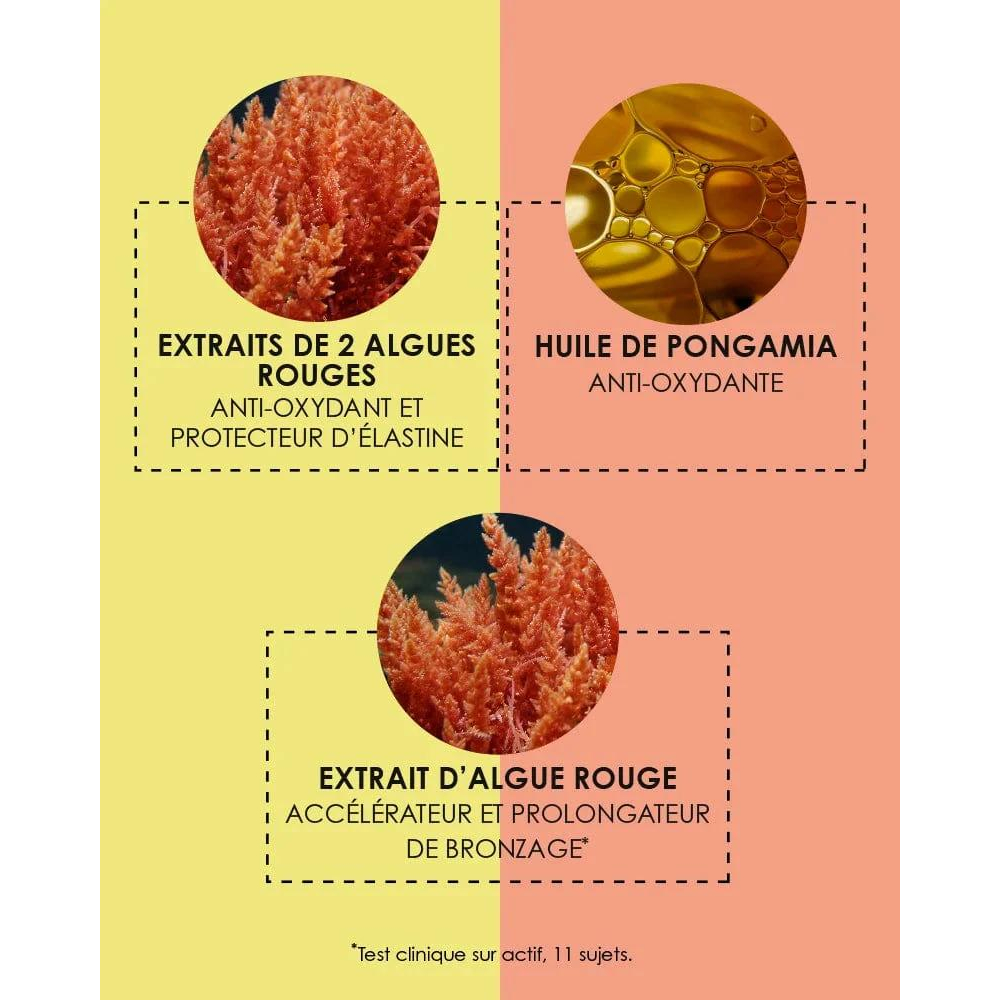 Accélérateur de bronzage 'L'Eau Solaire Rouge Métamorphosante Sun Protect SPF30' - 150 ml