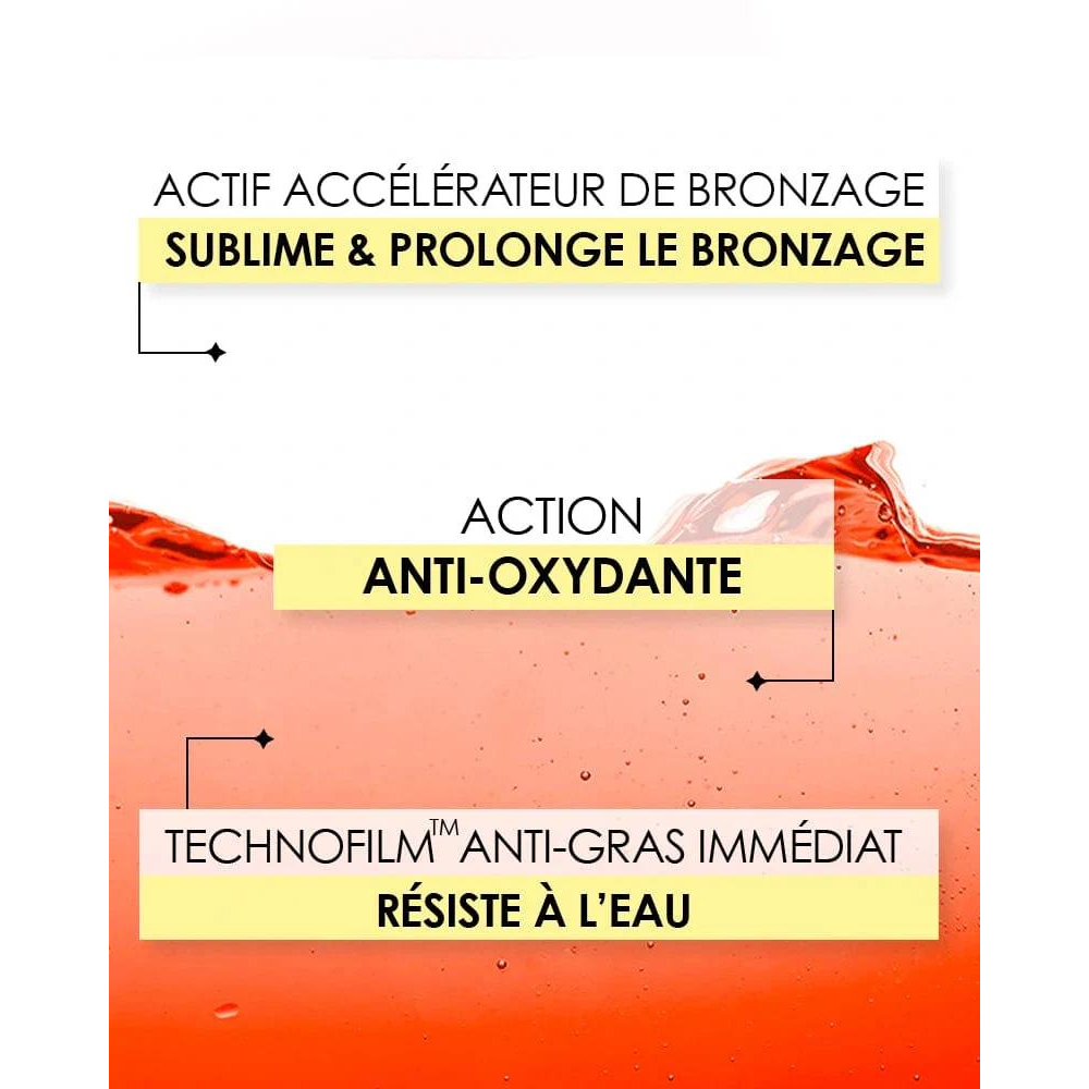 Accélérateur de bronzage 'L'Eau Solaire Rouge Métamorphosante Sun Protect SPF30' - 150 ml