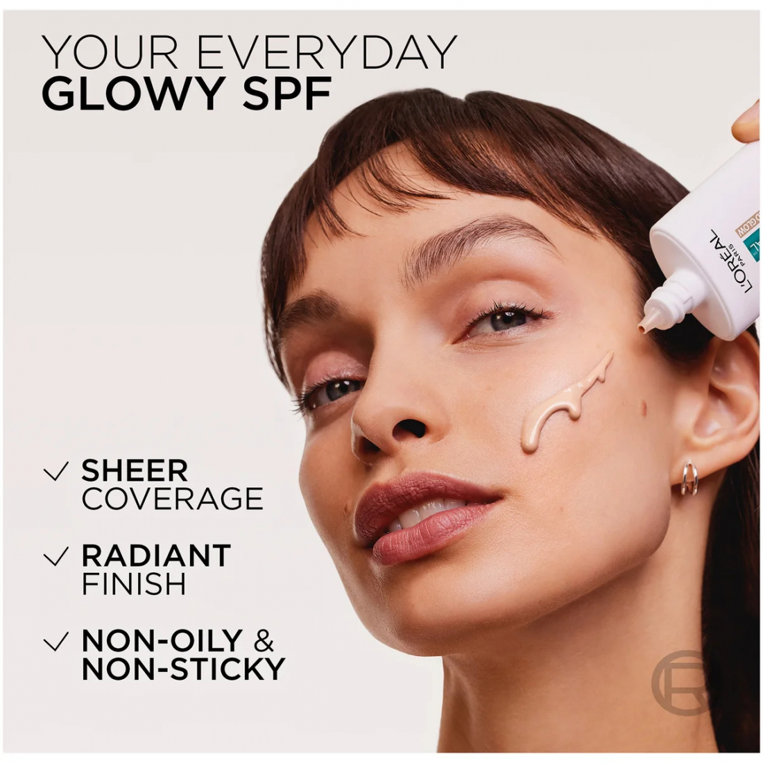 Crème solaire teintée 'Bright Reveal Daily Fluid SPF50' - Fair - Light 50 ml