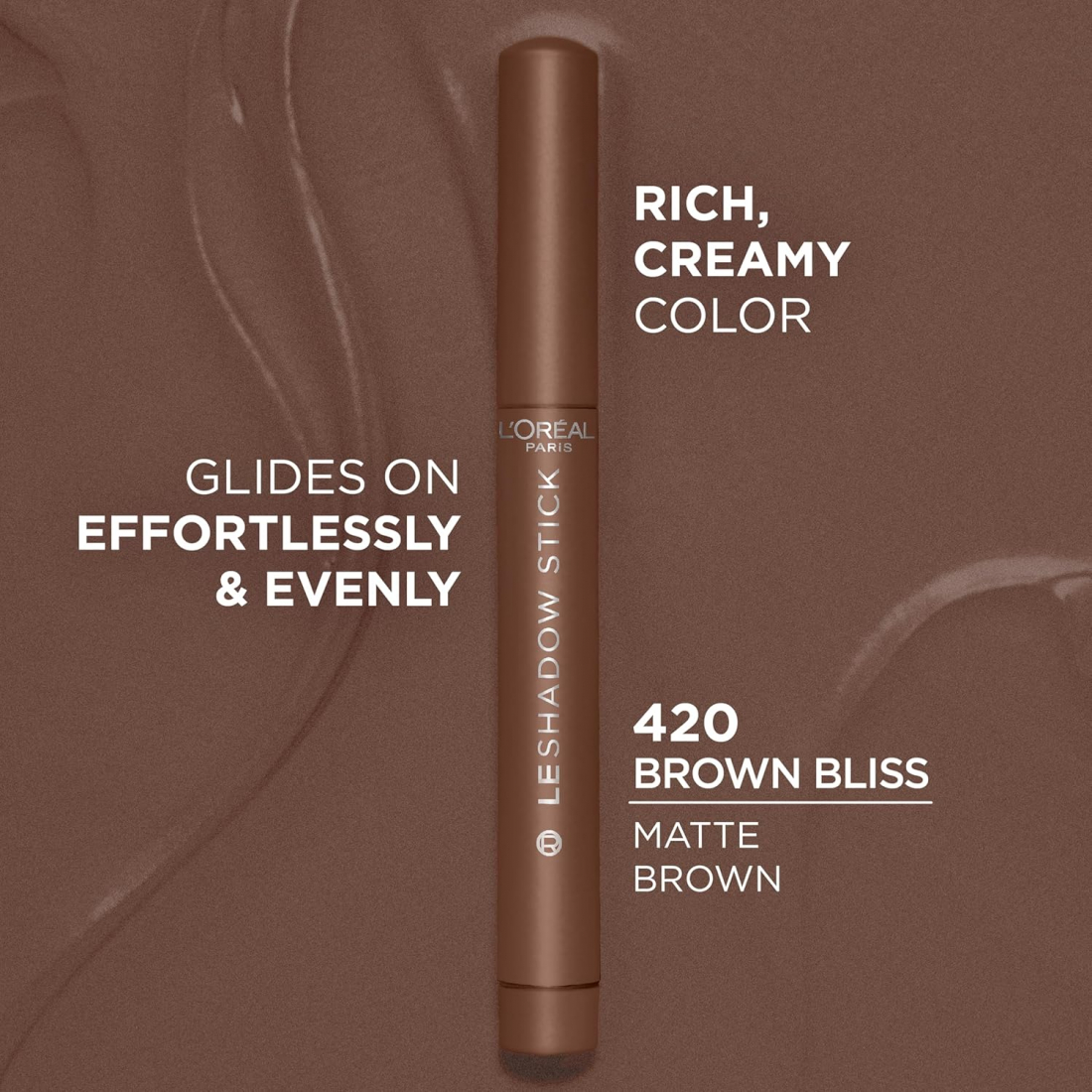 Stick fard à paupières 'Le Shadow' - 420 Brown Bliss 1.4 g