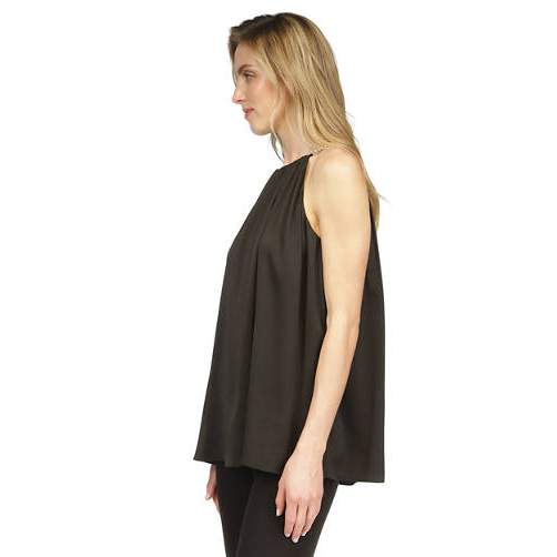 Blouse sans manches 'Halter Pleated' pour Femmes