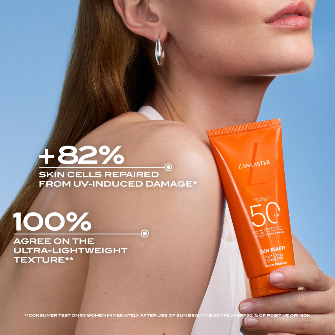 'Sun Beauty Body Milk SPF50' Sunscreen Milk - 400 ml