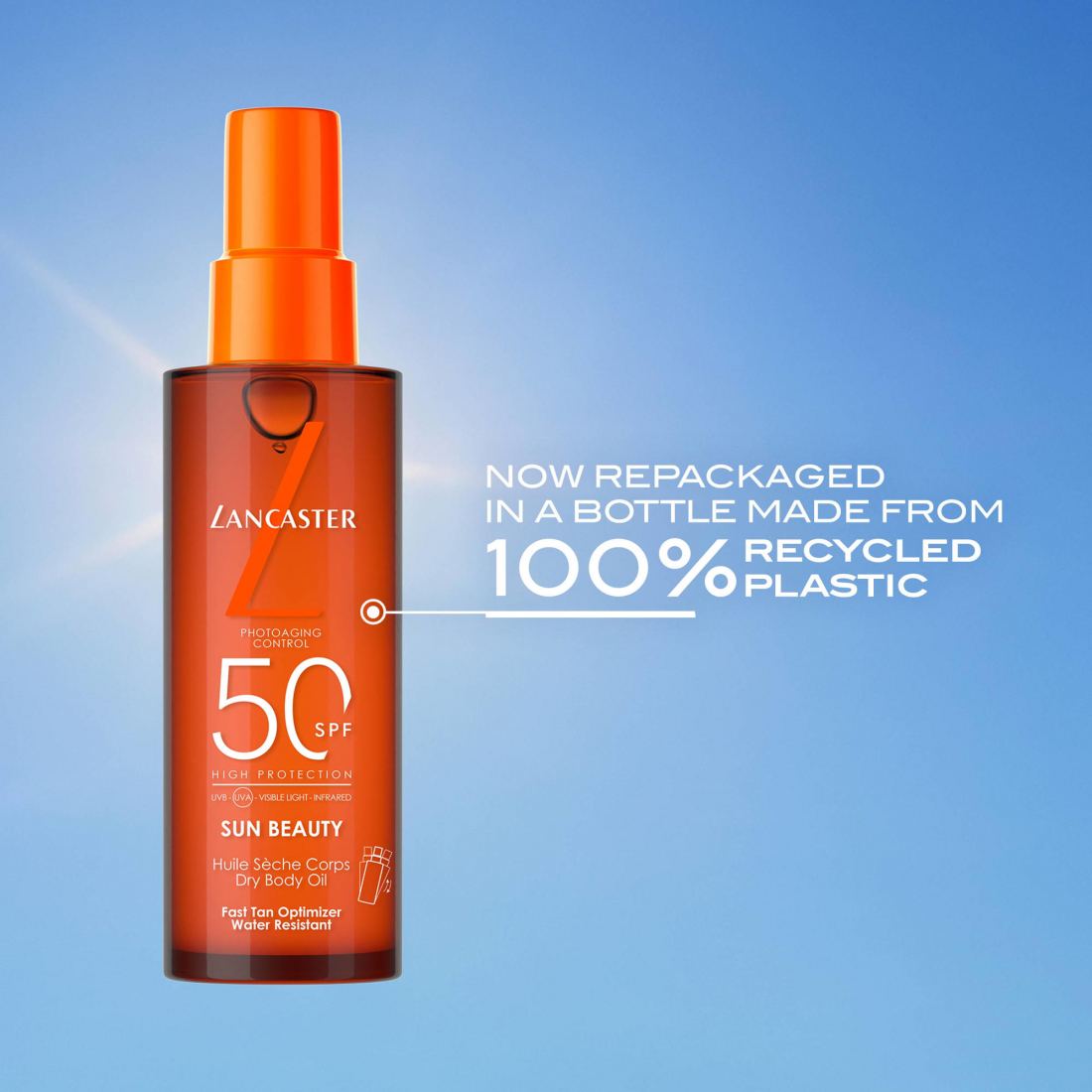 'Sun Beauty Dry Body Oil SPF50' Sunscreen Oil - 150 ml
